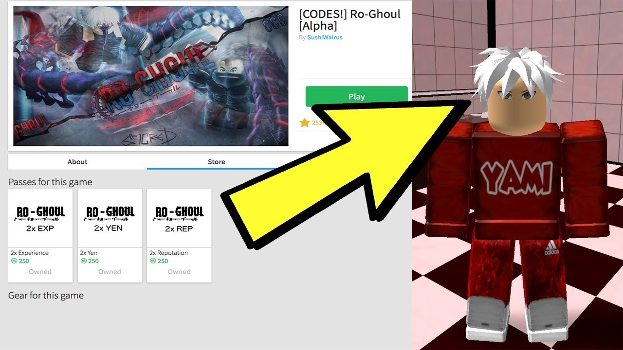 Buying Every Single Game Passes In Ro Ghoul 750 Robux By Yami