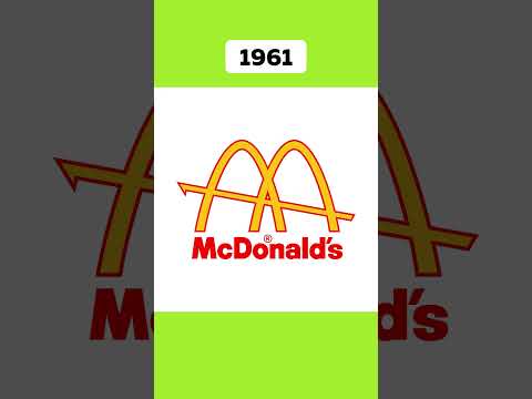 История Логотипа McDonald's 🍟 #McDonalds #Макдональдс #История #Логотип #ФастФуд #Подпишись #Shorts