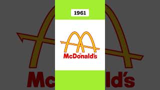 История Логотипа McDonald's 🍟 #McDonalds #Макдональдс #История #Логотип #ФастФуд #Подпишись #Shorts