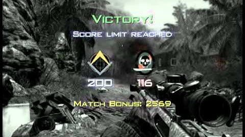 MW3 No scope across the map gwk