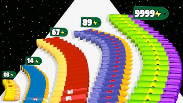 Bullet Stack Run 3D - Level Up Bullet Max Level Gameplay