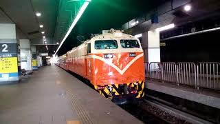 516次新左營發車經由海線開往七堵的鐵道之旅末班E224電頭舊式折疊門莒光號