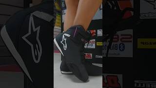 🔥🇮🇹ZAPATILLAS ALPINESTARS sektor😱😄 #youtubeshorts #bikelife #bikelover #motorcycle #bikergirl