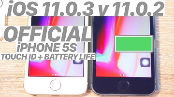 iOS 11.0.3 vs. iOS 11.0.2 - SPEED TEST + BATTERY + BENCHMARK! (iPHONE 5S) #iOS1102 #IOS1103 #IPHONE