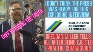 EXPLOSIVE Brendan Miller tells all after being ejected from the Emergency commission