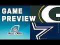 Green bay packers vs dallas cowboys  2023 wild card round game preview