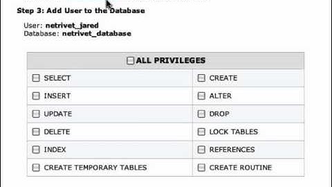 WordPress용 MySQL 데이터베이스 설정