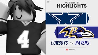 Football Fusion | LFG S17 W5 Ravens vs Cowboys Highlights