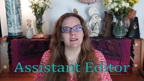 Hollywood 9 to 5 - Episode #7, Assistant Editor