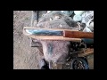 Изготовление якутского ножа.  Рукоять и ножны