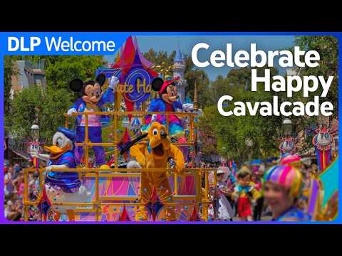 Celebrate Happy Cavalcade - Disneyland Resort 70th Anniversary - YouTube
