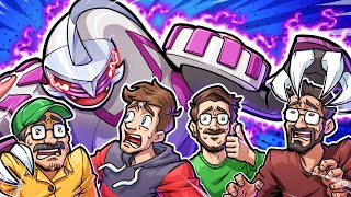 We Tried the Craziest 4 Player Nuzlocke, it was a MISTAKE!
Support the incredible game Elestrals Awakened Kickstarter to get it the CHEAPEST it’ll ever be! https://elestra.ls/UnitedGamerAwakened
Pokemon XY 4 Player Nuzlocke Full Series Playlist: https://www.youtube.com/playlist?list=PLlVg09SIm13k8lvZyOIln-RBUxrBF0XRy
We Randomized Pokemon Games and have to complete a Nuzlocke while ALSO fighting against each other after every gym! This all leads up to a massive Pokemon tournament in the end!
Rules:
1. If a Pokemon faints, its dead forever
2. No TMs or Held Items Allowed unless earned in the Cage Match
3. After Every Gym, 4 Players will split into 2 teams and go into a wifi battle bringing 2 Pokemon each!
4. Winning Pokemon Team Wins 1 Perk (Held Items, TMs or Nature Change & 1 Egg Move)
while the losing team loses a Pokemon each for Good!
5. At the end of the game, the points will be tallied to seed a bracket, for a double elimination touranment!
6. The player who wins the tournament wins it all!
Other Channel & Other Socials:
► Youtube: https://youtube.com/UnitedPlaysYT
► Instagram - http://instagram.com/UnitedHayze
► Twitter - https://twitter.com/UnitedHayze
► Discord: https://discord.gg/UnitedGamer
#Pokemon #Randomizer #PokemonChallenge We Tried the Craziest 4 Player Nuzlocke, it was a MISTAKE!