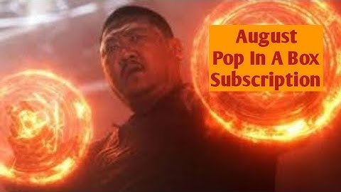 Funko Pop! Pop In A Box Subscription August 2022