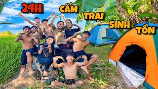 Anh Ba Phai | Thử Thách 24H Cắm Trại Đấu Giá Sinh Tồn  OTP FAN ĐẶT RA | 24H Camping