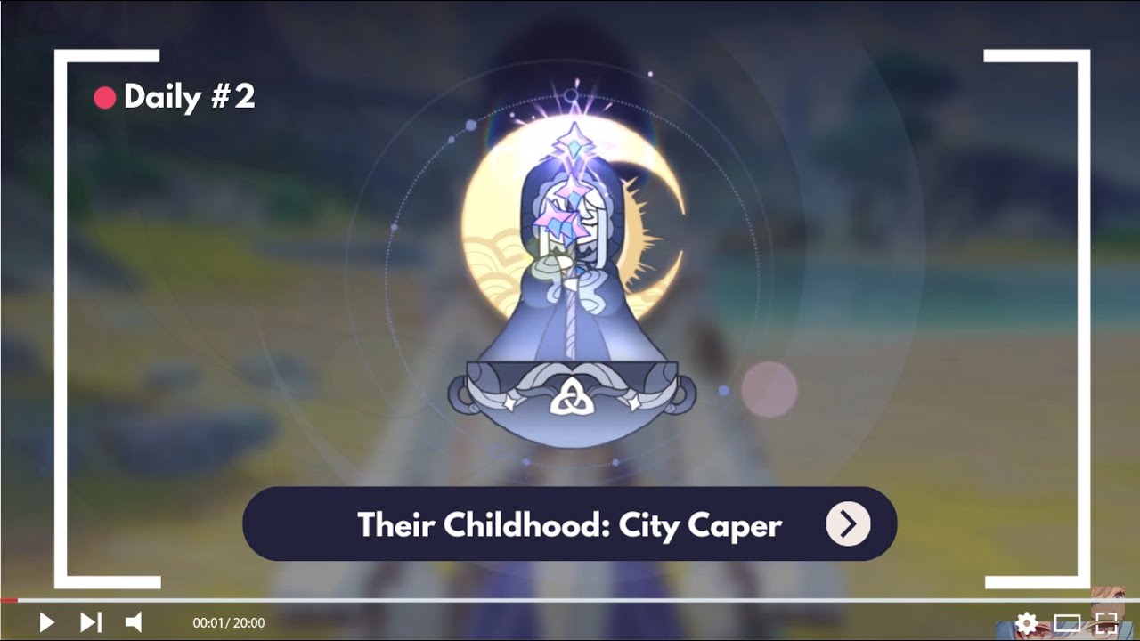 Their Childhood: City Caper - Fontaine Daily Quest Genshin Impact #2