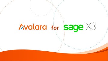 Sage X3 + Avalara Demo