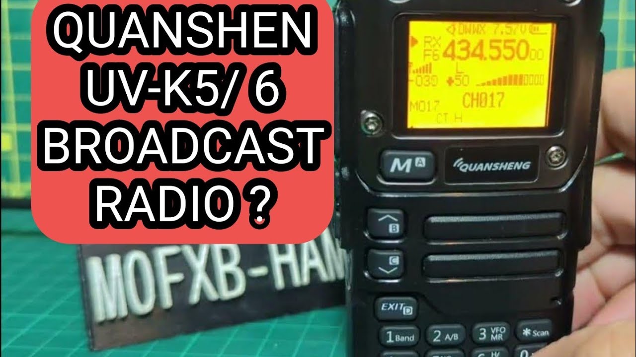 Quansheng UV-K5 or UV-K6? What is the difference? What changed? 