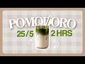 𝐼𝒸𝑒𝒹 𝑀𝒶𝓉𝒸𝒽𝒶 𝐿𝒶𝓉𝓉𝑒 ♡ 𝟸𝟻/𝟻 𝟺 𝚂𝙴𝚃𝚂 𝟸𝙷𝚁 | Pomodoro technique | Cozy café music | Study with me