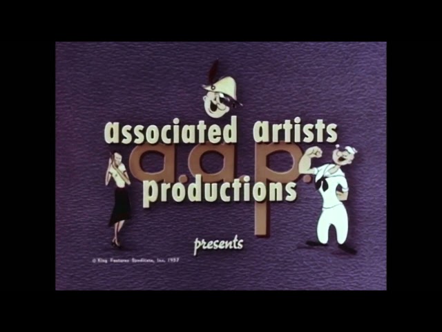 Popeye Premiere(1949) Intro and Outro A.A.P Titles class=