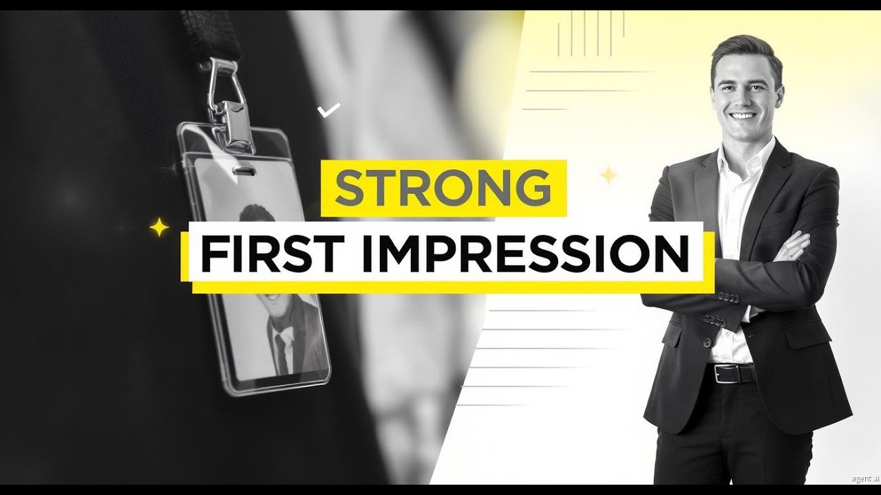 How to Make a Strong First Impression — Look Confident in Seconds ...
