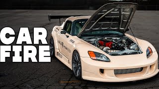 The K24 Honda S2000 Started on Fire At Road America