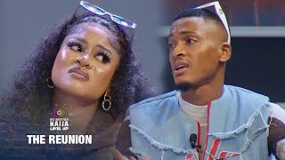 The crash of the Groophy ship  – BBNaija | Big Brother: Level Up Reunion | Africa Magic Details