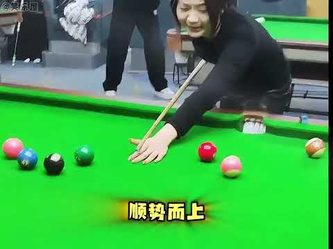 高手在民间不得不叹服#是时候展示台球技术了 #台球是一种生活