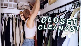 Deep Cleaning + Organizing My Closet!