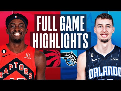 Raptors at magic | nba full game highlights | december 9, 2022