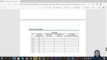 ADC DALAM MIKROKONTROLER || ATMEGA 8535 || WORKSHOP MIKROPROSESOR