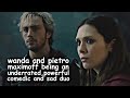 Wanda and pietro maximoff being an underrated powerful comedic and sad duo in under four minutes