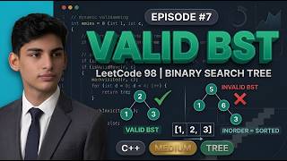 Validate Binary Search Tree - LeetCode 98 | Inorder Traversal Solution