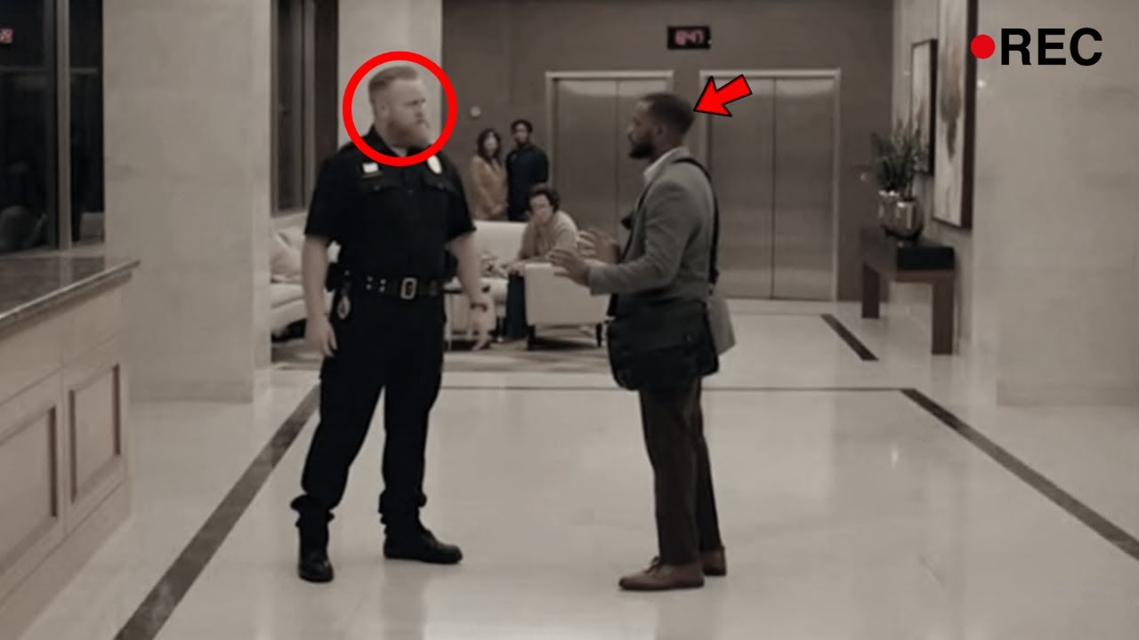 Покажите мне ваше удостоверение личности!» Охранник приставал к чернокожему жителю, что попало на...