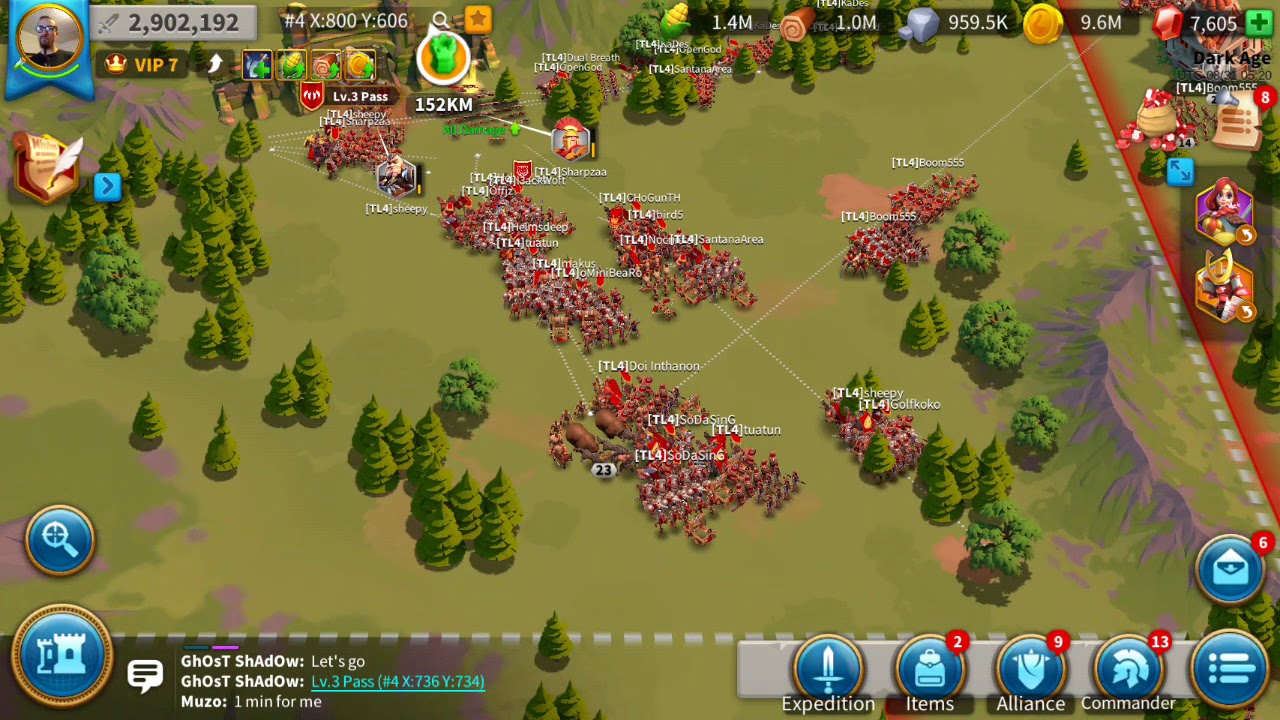 Rise of Kingdoms lvl 3 passes YouTube