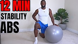 12 Minute Physio/Exercise Ball AB WORKOUT (Build DEEP ABS) screenshot 2