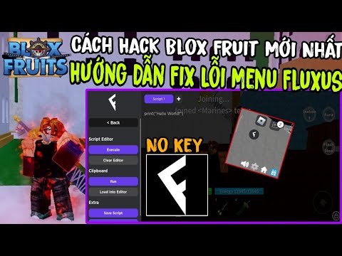 Cách Hack Blox Fruit Update 21 Mới Nhất Hướng Dẫn Fix Lỗi Menu Fluxus… 2023 Mới