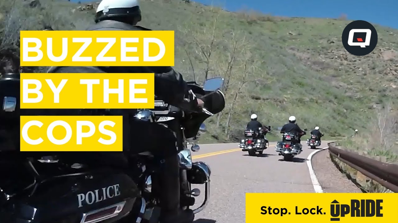 Buzzed by the Cops | Close Pass | Caught on the Cycliq Fly6 and Fly12 ...