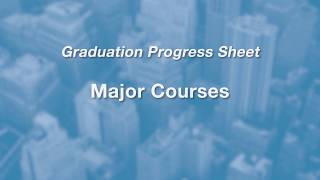 Major Courses | Graduation Progress Sheet | CUNY SPS Advisement FAQ