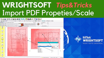 Wrightsoft: Tips&Tricks - Import Pdf Properties