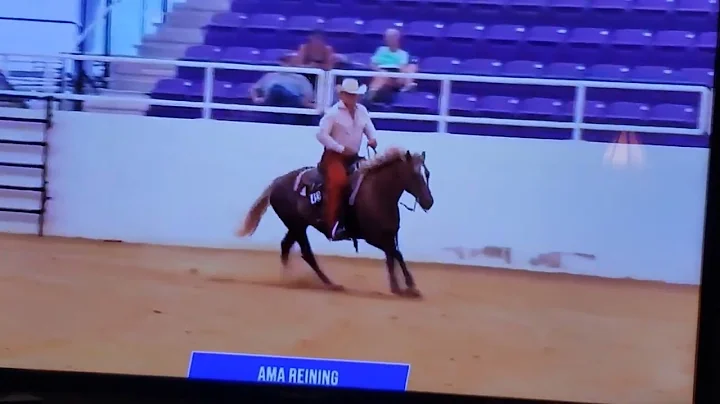 Dana and Vegas 2022 ARHA World show AMA Reining