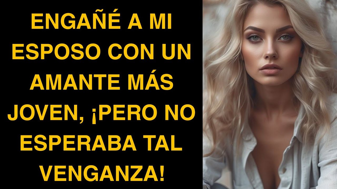 ENGAÑÉ A MI ESPOSO CON UN AMANTE MÁS JOVEN, ¡PERO NO ESPERABA TAL VENGANZA!
