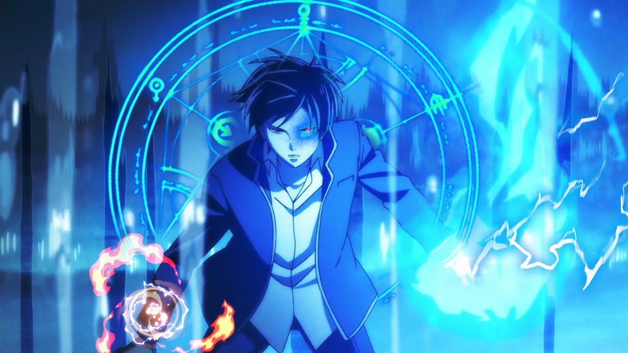 Okumura Rin blue flame ao no exorcist male fire cool anime weapon  satan HD wallpaper  Peakpx