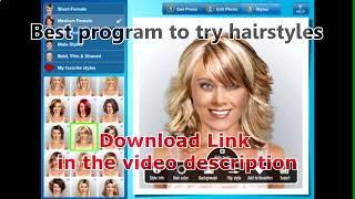 Try on virtual hairstyles free screenshot 1