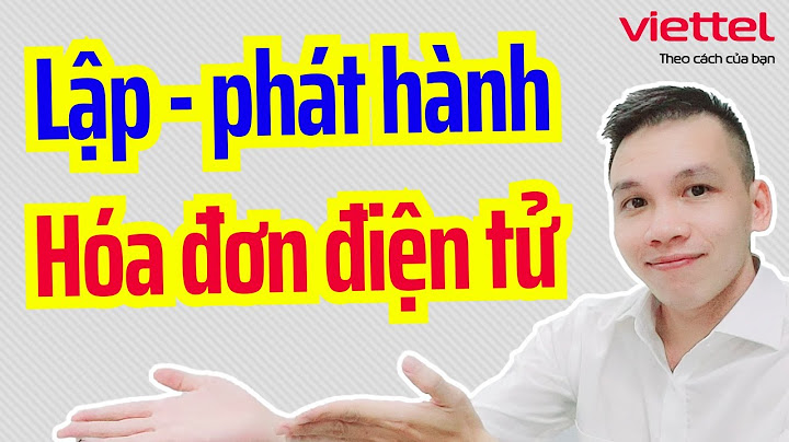 Hướng dẫn xuất hóa đơn điện tử viettel	Informational