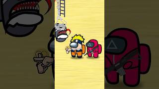 Super comedy | Among Us Heroes play Squid Game - part 3 #shorts