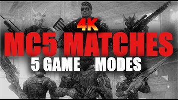 MC5 Matches! | Trying Other game Modes (CTF, ZC, Rush, Cargo) against Pros!