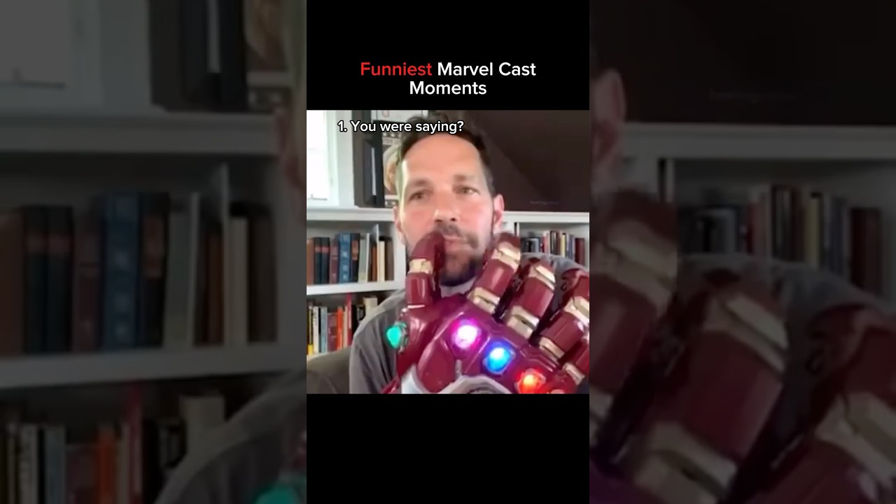 The Funniest Marvel Cast Moments! 