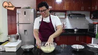 Receta fácil y casera del PIE DE MANZANA || D&#39; Jesús