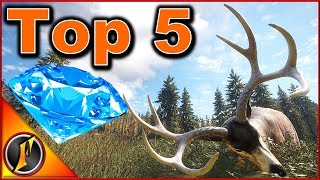 My Top 5 Biggest Diamonds in Call of the Wild!