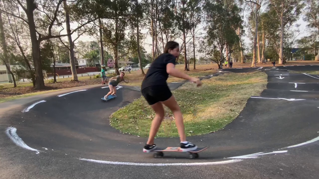 PUMP TRACKS 2019 Girls Practice Speed and Balance YouTube